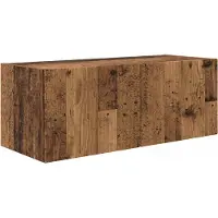 vidaXL TV-Schränk 8 pcs Altholz