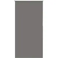 vidaXL Verdunkelungsrollo Grau 75x130 cm Stoffbreite 70,7 cm Polyester