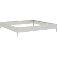 vidaXL Hochbeet 100x100x18,5 cm Edelstahl
