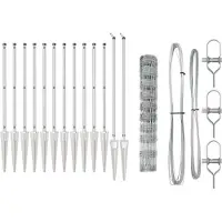 vidaXL Schweißdrahtzaun mit Spikes 25 x 1 m Verzinkter Stahl Silber