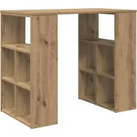 vidaXL Schreibtisch Artisan-Eiche Holzwerkstoff 90 x 50 x 75 cm