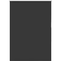 vidaXL Verdunkelungsrollo Schwarz 105x130 cm Stoffbreite 100,7 cm