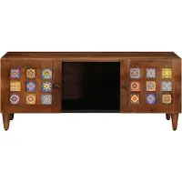 vidaXL Couchtisch Braun 100 x 54 x 40 cm Massivholz Mango