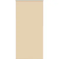 vidaXL Verdunkelungsrollo Beige 100x230cm Stoffbreite 95,7cm Polyester
