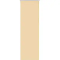 vidaXL Verdunkelungsrollo Beige 70x230cm Stoffbreite 65,7 cm Polyester