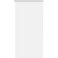 vidaXL Verdunkelungsrollo Weiß 80x175cm Stoffbreite 75,7 cm Polyester