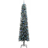 vidaXL Jasper (mit LEDs und blauen Kugeln)
