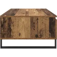 vidaXL Couchtisch Altholz 90 x 60 x 35 cm Holzwerkstoff