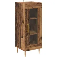vidaXL Highboard 2 Stk. Altholz 34,5 x 34 x 180 cm Holzwerkstoff