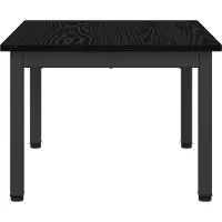 vidaXL Couchtisch Schwarz Eichen-Optik 60 x 50 x 36 cm Holzwerkstoff