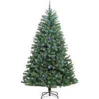 vidaXL Lian (mit LEDs und blauen Kugeln)