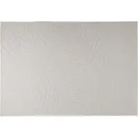 vidaXL Innen- und Außenteppich PALMERAS Creme 230 x 160 cm Polyester