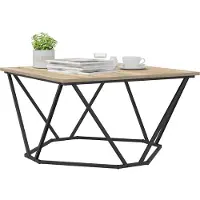 vidaXL Couchtisch Sonoma-Eiche 80 x 80 x 45 cm