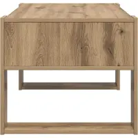 vidaXL Couchtisch Artisan-Eiche 92 x 53 x 45 cm Holzwerkstoff
