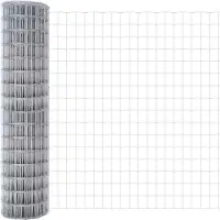 vidaXL Eurozaun 1 x 10 m PVC-beschichtetes Eisen