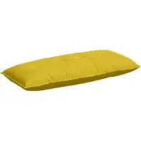 vidaXL Rückenkissen Gelb 120 x 50 cm Cordstoff