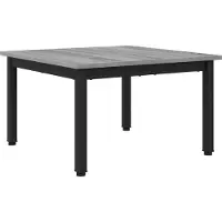 vidaXL Couchtisch Graues Sonoma 60 x 60 x 36 cm Holzwerkstoff