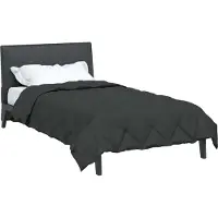 vidaXL Sommerdecke 200 x 155 cm Sommer 200 gsm Anthrazit