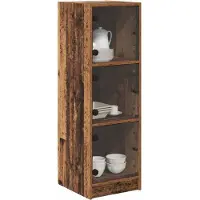 vidaXL Highboard Altholz 35 x 37 x 109 cm Holzwerkstoff