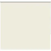vidaXL Verdunkelungsrollo Cremeweiß 165x130cm Stoffbreite 161,6cm
