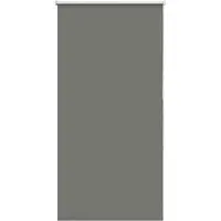 vidaXL Verdunkelungsrollo Grau 85x175 cm Stoffbreite 80,7 cm Polyester