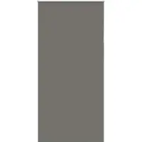 vidaXL Verdunkelungsrollo Grau 100x230 cm Stoffbreite 95,7cm Polyester