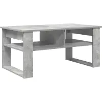 vidaXL Couchtisch Betongrau 96 x 54 x 44 cm Holzwerkstoff