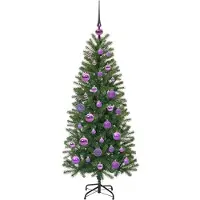 vidaXL Kim (mit LEDs und lilafarbenen Bällen)