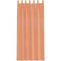 vidaXL Voile Vorhänge mit Schlaufen 2 Stk. Terrakottarot 140x245 cm