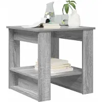 vidaXL Couchtisch Graues Sonoma 51 x 50 x 50 cm Holzwerkstoff