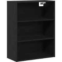 vidaXL Highboard Schwarz Eichen-Optik 69,5 x 32,5 x 180 cm