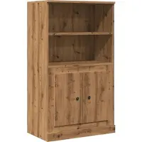 vidaXL Highboard Artisan-Eiche 60x35,5x103,5 cm Holzwerkstoff