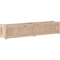 vidaXL - Pflanzgefäß - 150x31x31 - cm - massiv - Kiefer