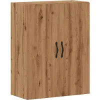 vidaXL Wandschrank Artisan-Eiche 69,5x34x90 cm Holzwerkstoff
