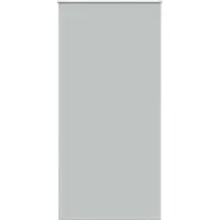 vidaXL Verdunkelungsrollo Hellgrau 100x210cm Stoffbreite 95,7 cm