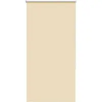 vidaXL Verdunkelungsrollo Beige 80x150cm Stoffbreite 75,7 cm Polyester