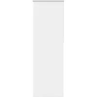 vidaXL Verdunkelungsrollo Weiß 65x230cm Stoffbreite 60,7 cm Polyester