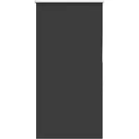 vidaXL Verdunkelungsrollo Schwarz 75x130 cm Stoffbreite 70,7 cm
