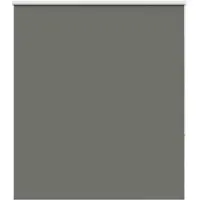 vidaXL Verdunkelungsrollo Grau 125x150cm Stoffbreite 121,6cm Polyester