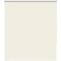 vidaXL Verdunkelungsrollo Cremeweiß 140x150cm Stoffbreite 136,6cm