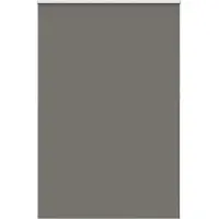 vidaXL Verdunkelungsrollo Grau 165x230cm Stoffbreite 161,6cm Polyester