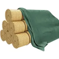 vidaXL Strohvlies 10,4x12,5 m 140 g/m² Polypropylen