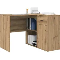 vidaXL Eck-Schreibtisch Artisan-Eiche 102 x 88 x 75 cm