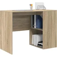 vidaXL Schreibtisch Sonoma-Eiche Holzwerkstoff 102 x 50 x 75 cm
