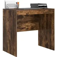 vidaXL Schreibtisch Geräucherte Eiche 80 x 50 x 76 cm