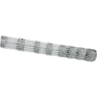 vidaXL Feldzaun Silber