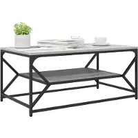 vidaXL Couchtisch Graues Sonoma 90 x 50 x 40 cm