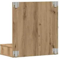 vidaXL Spiegelschrank Artisan-Eiche 60 x 31,5 x 62 cm Holzwerkstoff