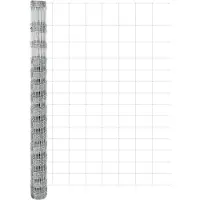 vidaXL Wildzaun Feuerverzinkt 1000 x 160 x 0,18 cm Eisen