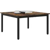 vidaXL Couchtisch Raucharbe 80 x 80 x 45 cm Holzwerkstoff